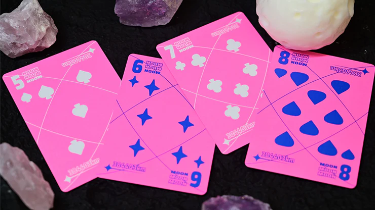 Moon (Pink) Playing Cards - Image 3