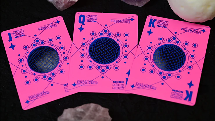 Moon (Pink) Playing Cards - Image 5