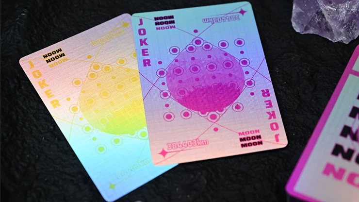 Moon (White Holo) Playing Cards - Image 3