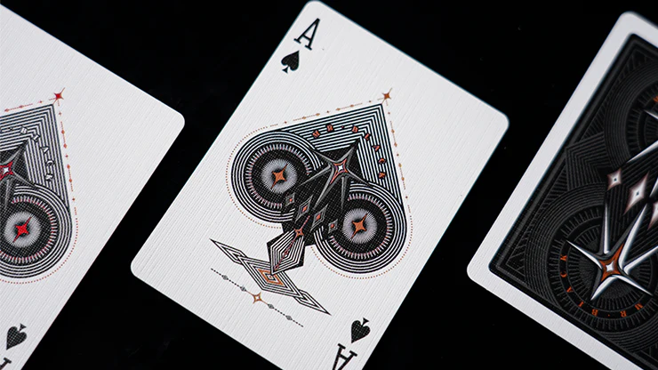 Mr. Black V1 (Black) Playing Cards - Image 3