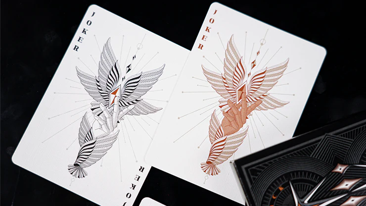 Mr. Black V1 (Black) Playing Cards - Image 5