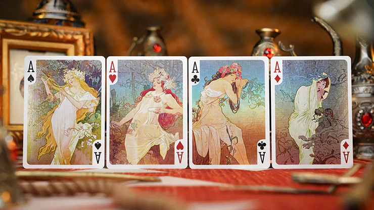 Mucha Special Edition Playing Cards by 52 MUSÉE - Image 4