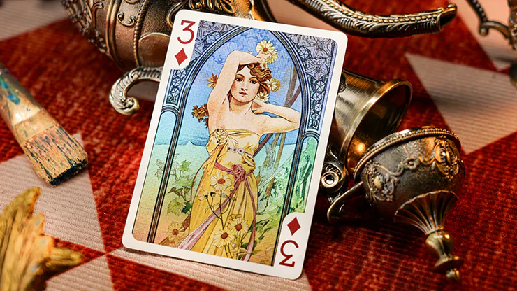 Mucha Special Edition Playing Cards by 52 MUSÉE - Image 6