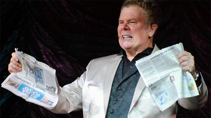Nick Lewin's Ultimate Slow Motion Newspaper Tear - DVD - Image 2