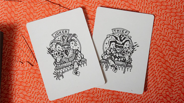 No Borders Edition 2 Crown Back (Red) Playing Cards by Joker and the Thief - Image 2