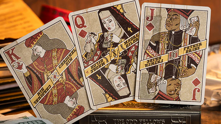 Odd Fellows (Father Firkin) Playing Cards by Stockholm 17 - Image 5