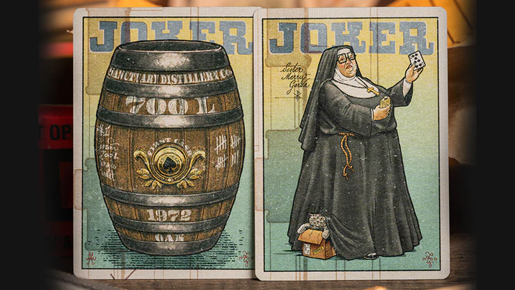 Odd Fellows (Sister Merry Gorda) Playing Cards by Stockholm 17 - Image 3