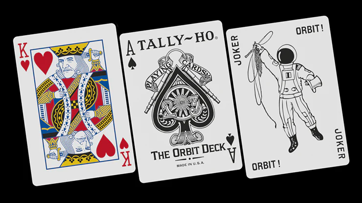 Orbit Tally Ho Circle Back (Red) Playing Cards - Image 4