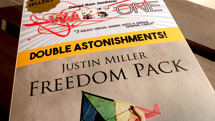 Paul Harris Presents Warp One/Freedom Pack Double Astonishments by Justin Miller & David Jenkins - Trick - Image 6