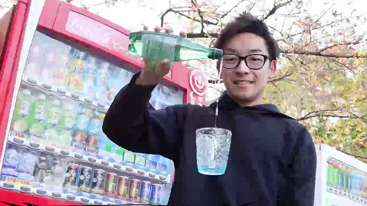 Perfect Airborne Glass & Acrylic cup (Perrier) by Tejinaya Magic - Trick - Image 2