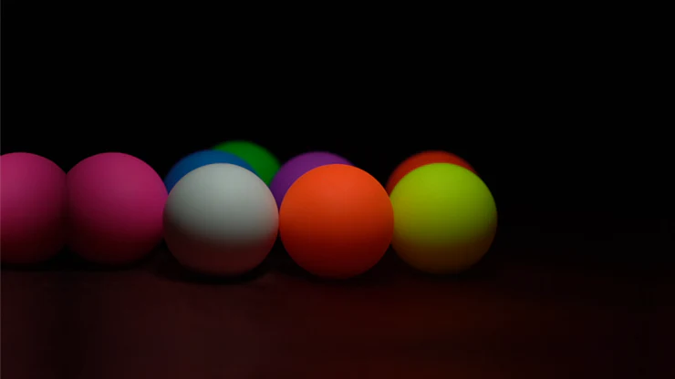 Perfect Manipulation Balls (1.7 Multi color; Red Green Orange Yellow) by Bond Lee - Trick - Image 2