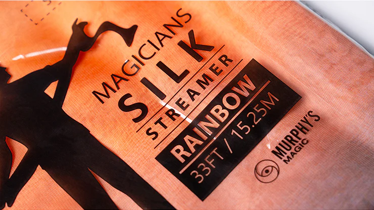 PRO SILK COLOSSAL RAINBOW STREAMER 33 foot X 18 inch by Murphy's Magic - Image 2