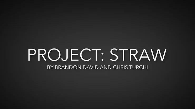 Project Straw by Brandon David & Chris Turchi - Video Download