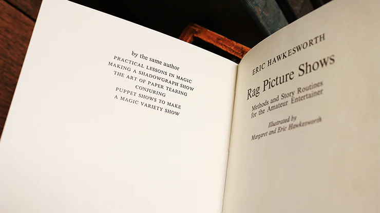Rag Picture Shows (Limited/Out of Print) by Eric Hawkesworth - Book - Image 5