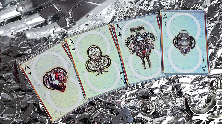 Robo-Geisha playing cards by Evokad - Image 3