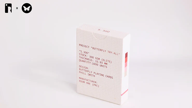 Room One X Butterfly Present Butterfly Try All Playing Cards (300G) - Image 2