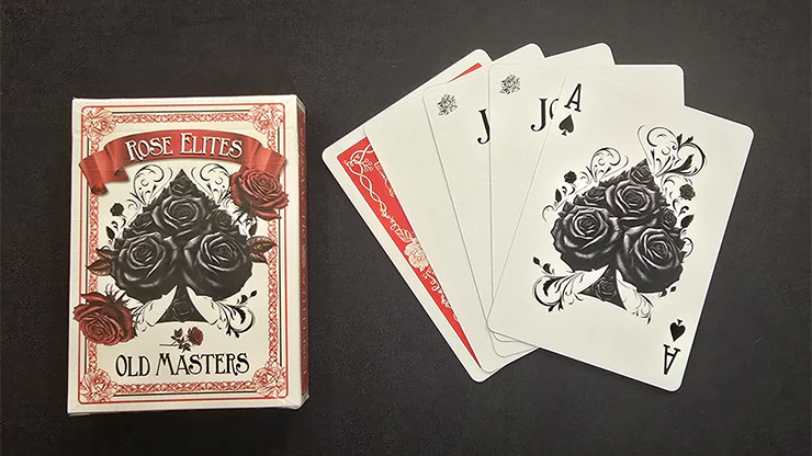 Rose Elites - Old Masters (Red) Marked Deck Playing Cards - Image 2