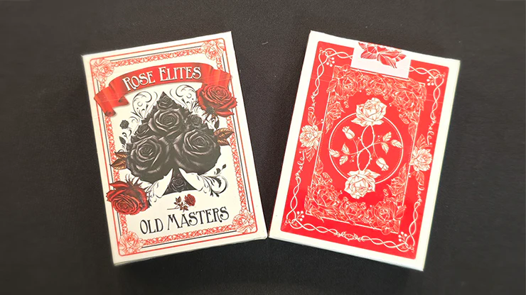 Rose Elites - Old Masters (Red) Marked Deck Playing Cards - Image 4