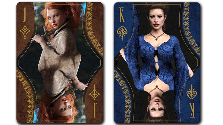 Rubynis Royal Playing Cards Blue Wax Seal (Limited Edition) - Image 5