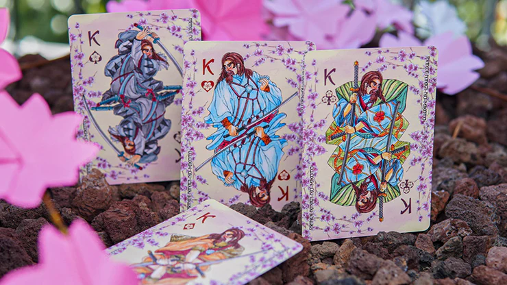 Sakura Renaissance 3D Pop-up Sunlight Edition Playing Cards - Image 3