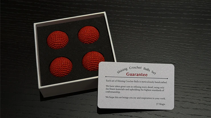 Shining Crochet Balls (Red) by JT Magic - Image 3
