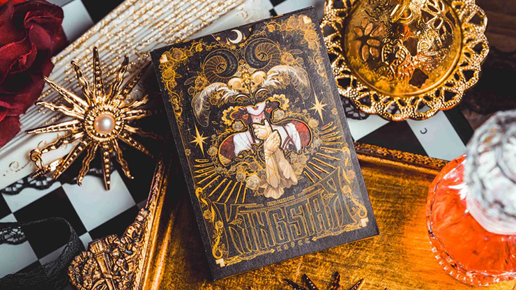 Silence V3 (Black) Playing Cards by KING STAR