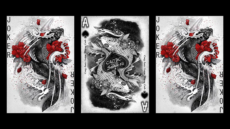 Silver Dragon (Standard Edition) Playing Cards by Craig Maidment - Image 3