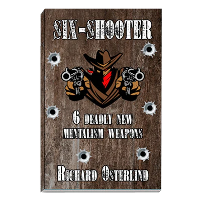 Six-Shooter by Richard Osterlind - Book