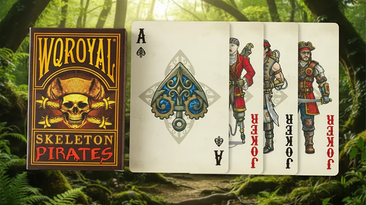 Skeleton Pirates Playing Cards - Image 3