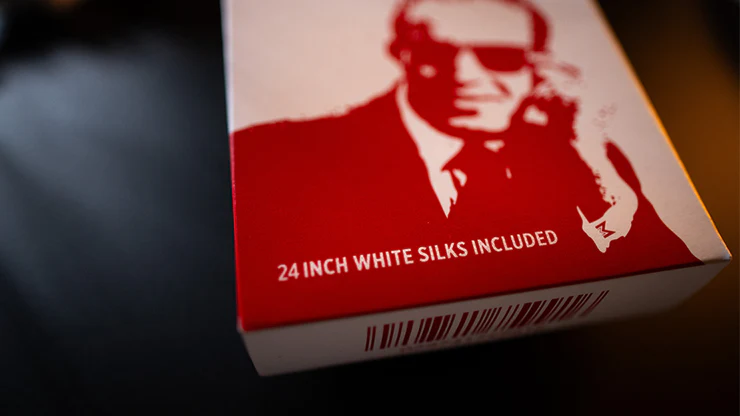 Slydini's Knotted Silks (White / 24 Inch) by Slydini & Murphy's Magic - Trick - Image 2