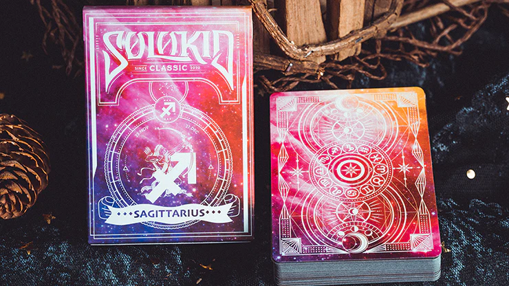 Solokid Constellation Series V2 (Sagittarius) Playing Cards by Solokid Playing Card Co.