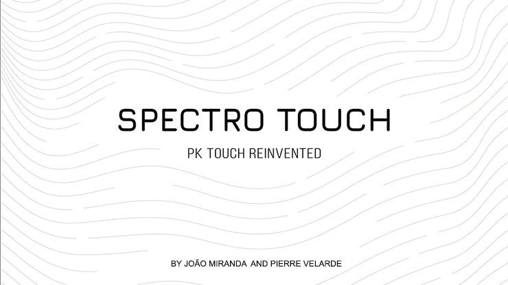 Spectro Touch by João Miranda and Pierre Velarde