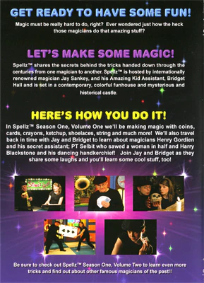 Spellz - Season One - Volume One (Featuring Jay Sankey) by GAPC Entertainment - DVD - Image 2