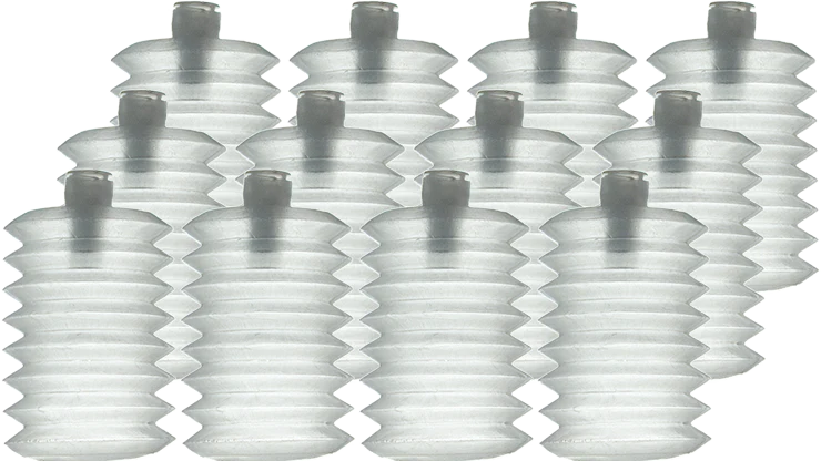 Squeaker Accordian Double-Voice - Medium (12 Pack) - Trick
