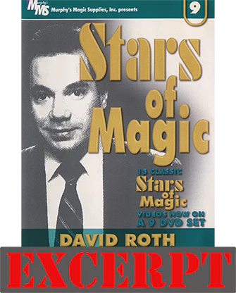 Super Clean Coins Across - Video Download (Excerpt of Stars Of Magic #9 (David Roth))