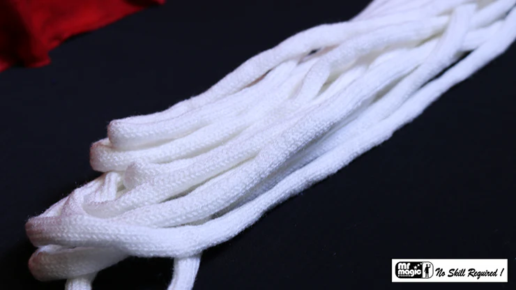 SUPER SOFT WOOL ROPE NO CORE 25 ft. (Extra-White) by Mr. Magic - Trick - Image 2