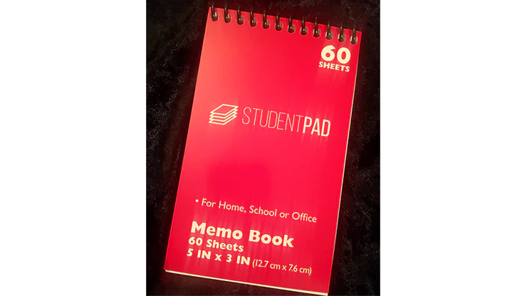 SvenPad® KoD Memo Pad (Red, Single) - Trick