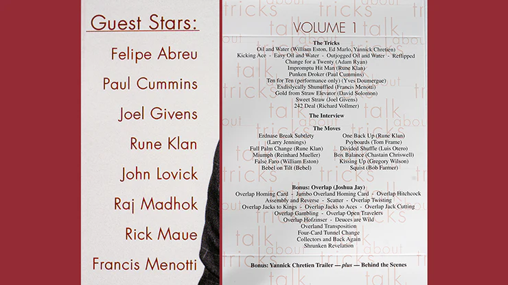 Talk About Tricks (Vol 1 thru 3) by Joshua Jay - Video Download - Image 2