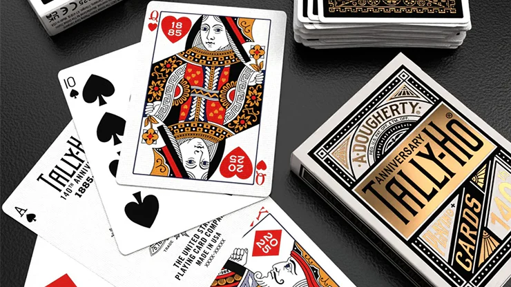 Tally Ho 140th Anniversary (Metaluxe) Playing Cards by US Playing Card - Image 3