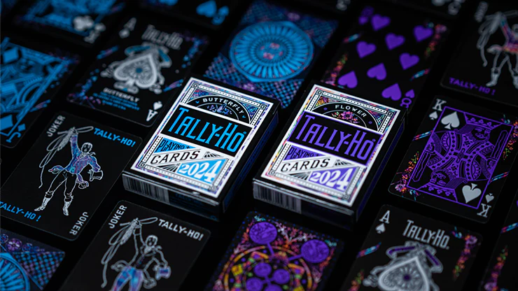 Tally-Ho 2024 (Flower) Playing Cards by US Playing Card Co - Image 3