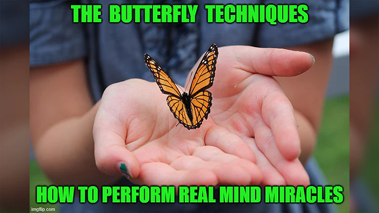 The Butterfly Technique's - How to Perform Real Mind Miracles by Jonathan Royle - Mixed Media Download