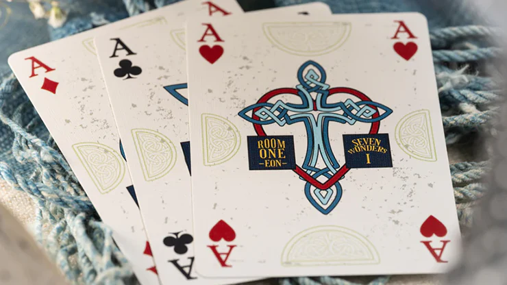 The Hanging Gardens of Babylon (Special Edition Numbered Seals) Playing Cards by Room One EON - Image 2