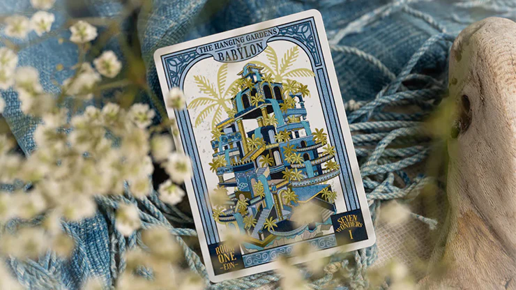 The Hanging Gardens of Babylon (Special Edition Numbered Seals) Playing Cards by Room One EON - Image 3