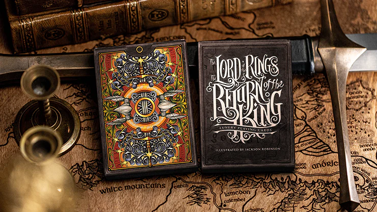 The Lord of the Rings - Return of the King Playing Cards (Black Gilded Edition) by Kings Wild - Image 5