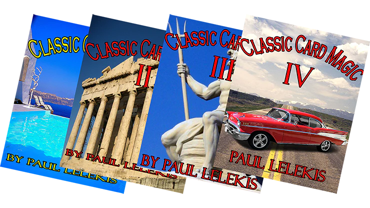 THE TOTAL PACKAGE by Paul A. Lelekis The Classics of Card Magic Volumes I, II, III, IV - ebook