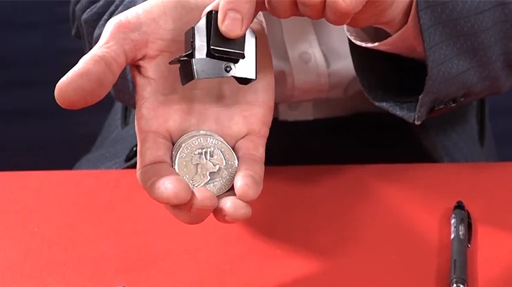 Trevor Duffy's Coin Dropper LEFT HANDED (Half Dollar) by Trevor Duffy - Image 4