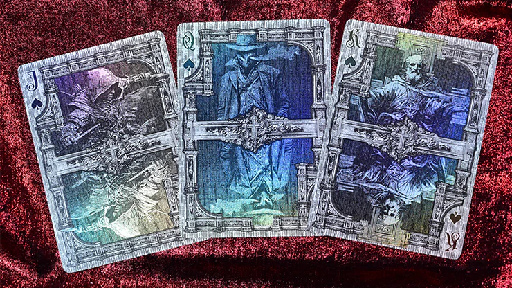 Trinity of Night - Demon Hunter HOLO Playing Cards by Evokad - Image 3