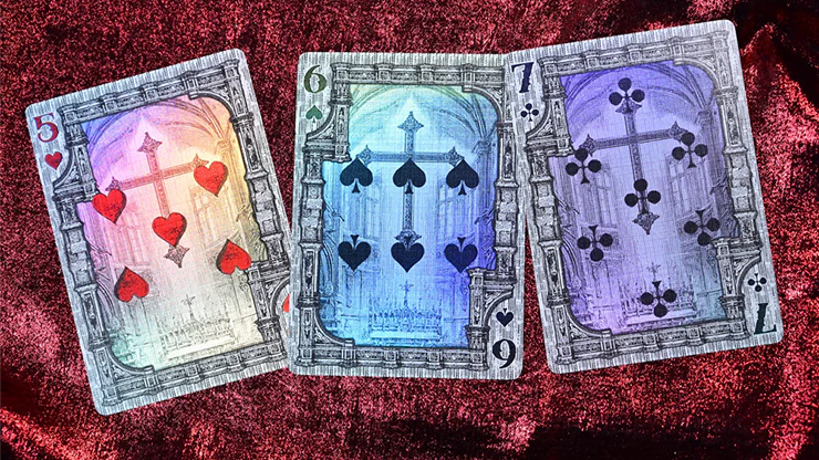 Trinity of Night - Demon Hunter HOLO Playing Cards by Evokad - Image 4