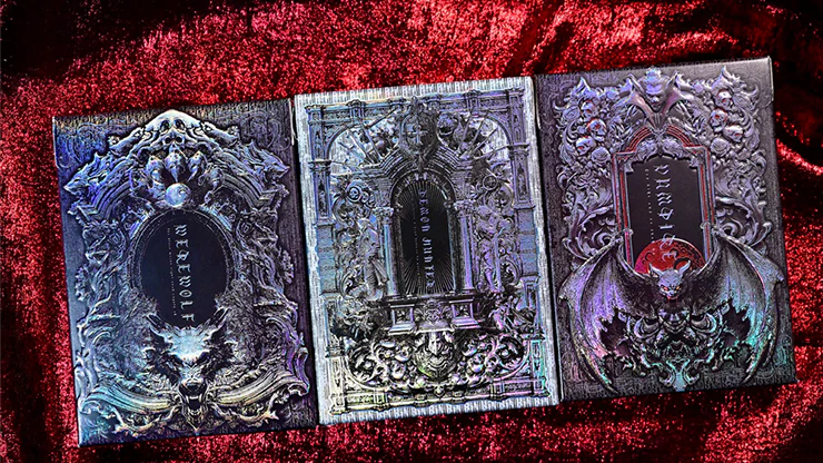 Trinity of Night - Demon Hunter HOLO Playing Cards by Evokad - Image 6
