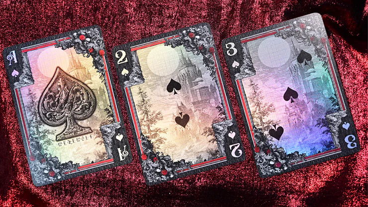 Trinity of Night - Werewolf HOLO Playing Cards by Evokad - Image 5